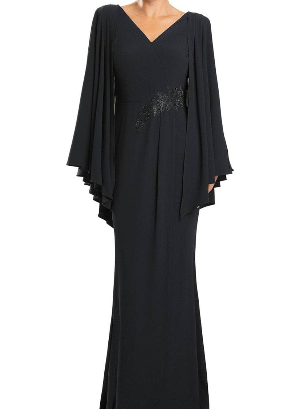 NWT Alexander by Daymor 1854F23 Classic Formal Dresses Black Size 20 and 14